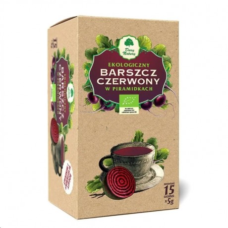 Barszcz czerwony piramidki 15x5g EKO DARY NATURY - Wiesiołek-Pharma
