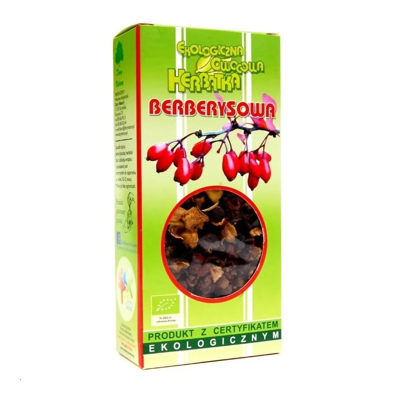 Herbata berberysowa 100g EKO DARY NATURY - Wiesiołek-Pharma Herbata berberysowa 100g EKO DARY NATURY - Wiesiołek-Pharma