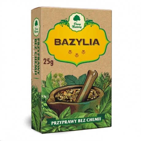 Bazylia 25g DARY NATURY - Wiesiołek-Pharma