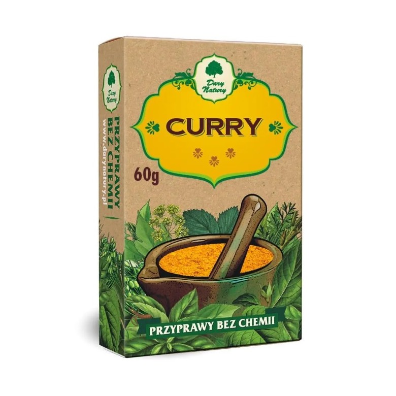 Curry 60g DARY NATURY - Wiesiołek-Pharma Curry 60g DARY NATURY - Wiesiołek-Pharma