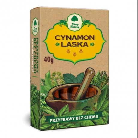 Cynamon laska 40g DARY NATURY - Wiesiołek-Pharma