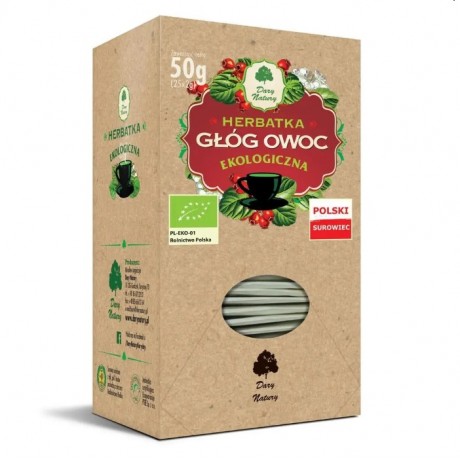 Głóg owoc 25x2g EKO DARY NATURY - Wiesiołek-Pharma