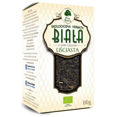 Herbata Biała 80g EKO DARY NATURY - Wiesiołek-Pharma