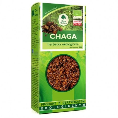Guz brzozy Chaga 50g EKO DARY NATURY - Wiesiołek-Pharma