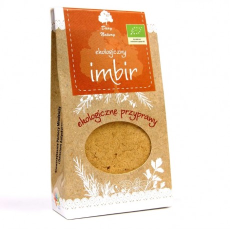 Imbir 60g EKO DARY NATURY - Wiesiołek-Pharma