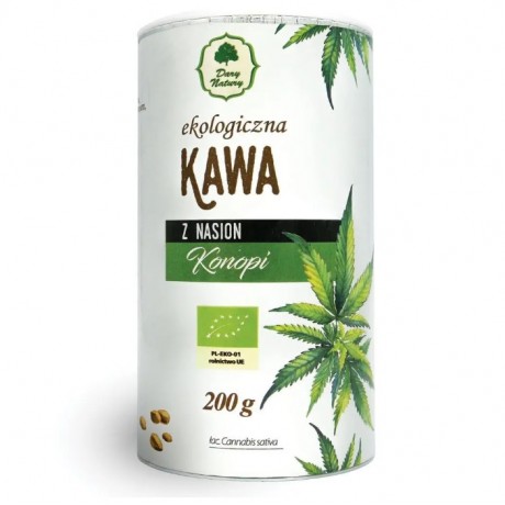Kawa z nasion konopi 200g EKO DARY NATURY - Wiesiołek-Pharma
