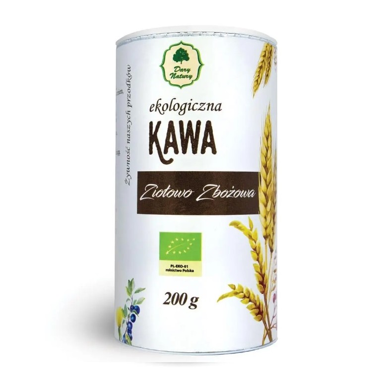 Kawa ziołowo-zbożowa 200g EKO DARY NATURY - Wiesiołek-Pharma Kawa ziołowo-zbożowa 200g EKO DARY NATURY - Wiesiołek-Pharma