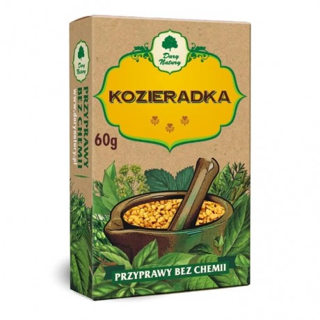 Kozieradka ziarno 60g DARY NATURY - Wiesiołek-Pharma