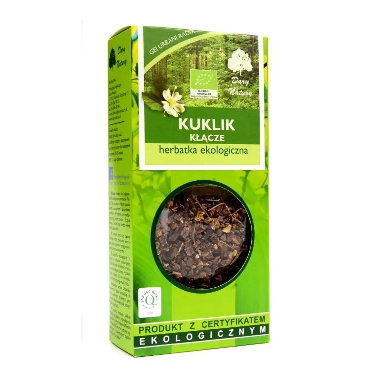 Kuklik kłącze 25g EKO DARY NATURY - Wiesiołek-Pharma Kuklik kłącze 25g EKO DARY NATURY - Wiesiołek-Pharma