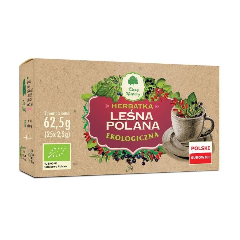 Herbata Leśna polana EKO DARY NATURY - Wiesiołek-Pharma Herbata Leśna polana EKO DARY NATURY - Wiesiołek-Pharma