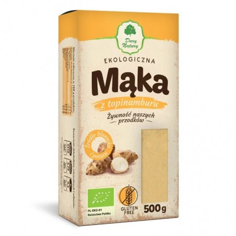 Mąka z topinamburu 500g EKO DARY NATURY - Wiesiołek-Pharma