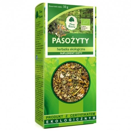 Herbata Pasożyty 50g EKO DARY NATURY - Wiesiołek-Pharma