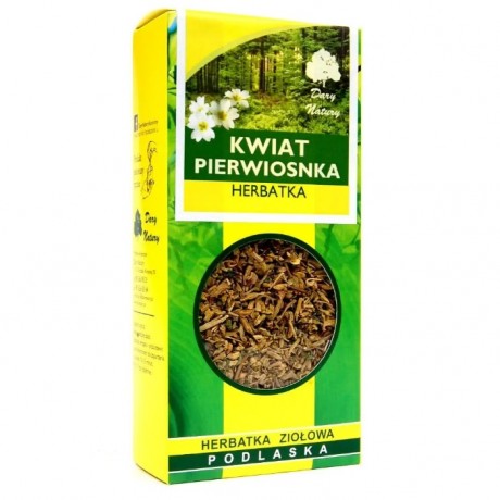 Pierwiosnek kwiat 25g DARY NATURY - Wiesiołek-Pharma