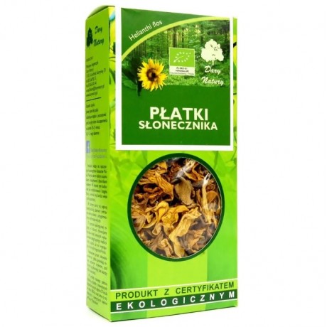 Słonecznik płatki 25g EKO DARY NATURY - Wiesiołek-Pharma