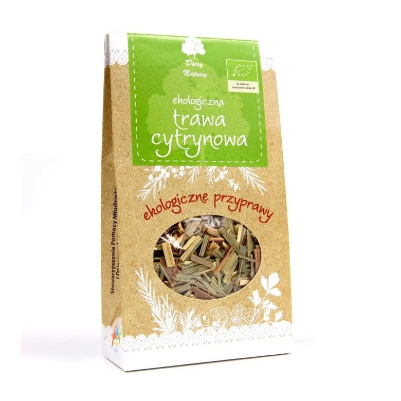 Przyprawa Trawa cytrynowa 20g EKO DARY NATURY - Wiesiołek-Pharma Przyprawa Trawa cytrynowa 20g EKO DARY NATURY - Wiesiołek-Pharma