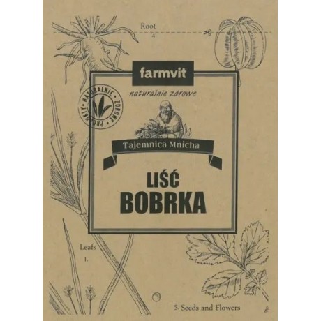 Bobrek liść 50g FARM-VIT - Wiesiołek-Pharma