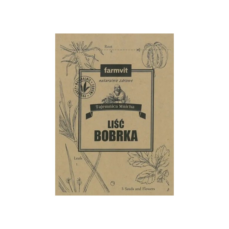 Bobrek liść 50g FARM-VIT - Wiesiołek-Pharma