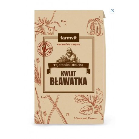 Bławatek kwiat 25g FARM-VIT - Wiesiołek-Pharma