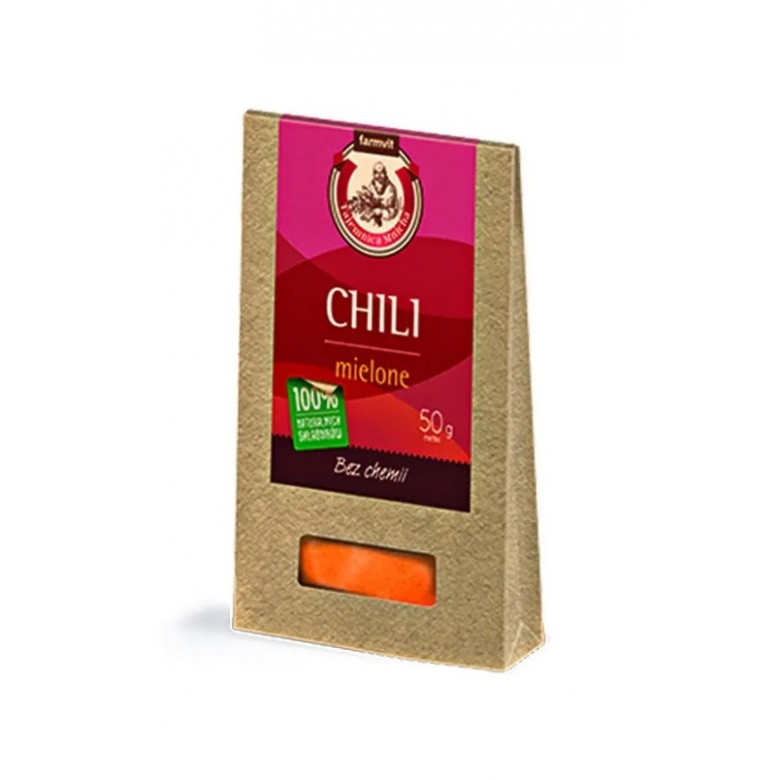 Chilli mielone 50g FARM-VIT - Wiesiołek-Pharma Chilli mielone 50g FARM-VIT - Wiesiołek-Pharma