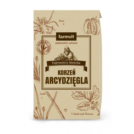Arcydzięgiel korzeń 50g FARM-VIT - Wiesiołek-Pharma