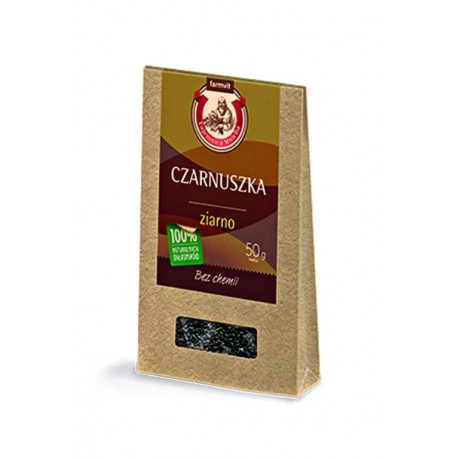 Czarnuszka ziarno 50g FARM-VIT - Wiesiołek-Pharma