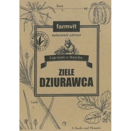 Dziurawiec ziele 50g FARM-VIT - Wiesiołek-Pharma