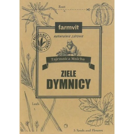 Dymnica ziele 50g FARM-VIT - Wiesiołek-Pharma