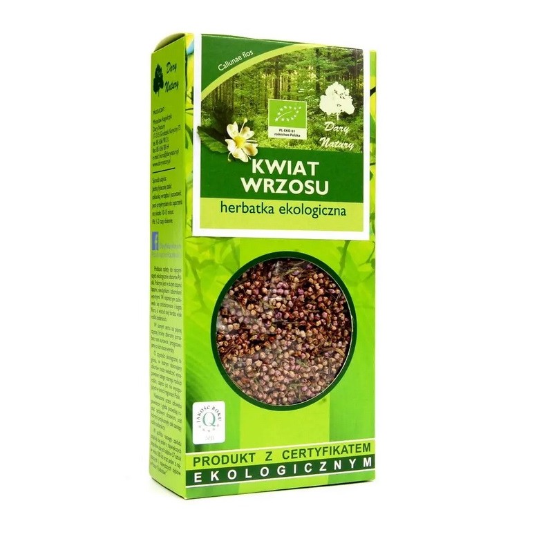 Wrzos kwiat 25g EKO DARY NATURY - Wiesiołek-Pharma Wrzos kwiat 25g EKO DARY NATURY - Wiesiołek-Pharma