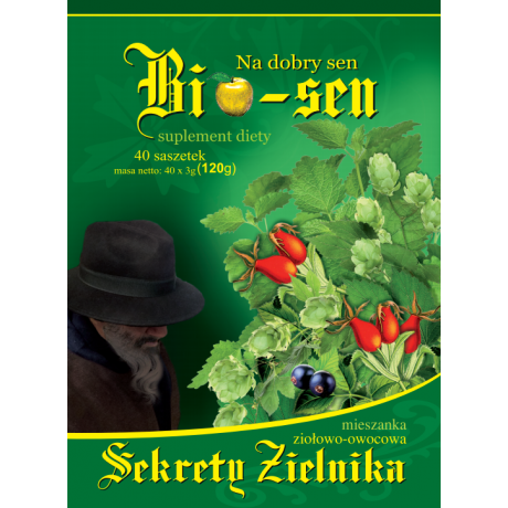Sekrety Zielnika Bio-Sen 40 sasz. ASZ - Wiesiołek-Pharma