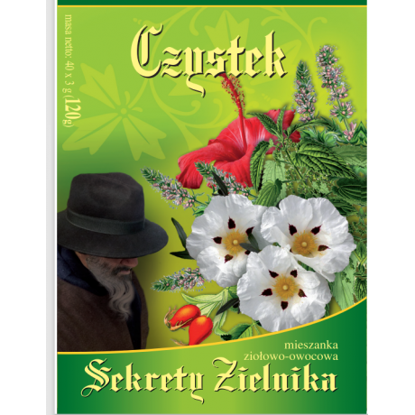 Sekrety Zielnika Czystek 40 sasz. ASZ - Wiesiołek-Pharma