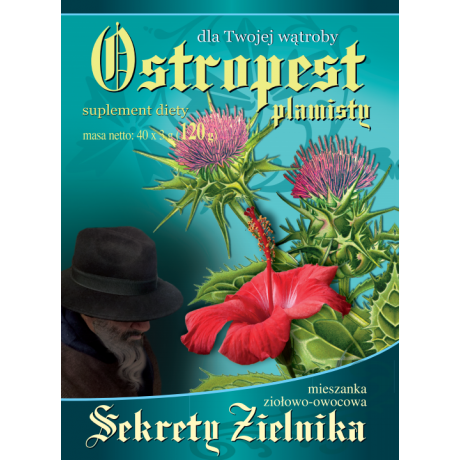 Sekrety Zielnika Ostropest fix 40 sasz. ASZ - Wiesiołek-Pharma