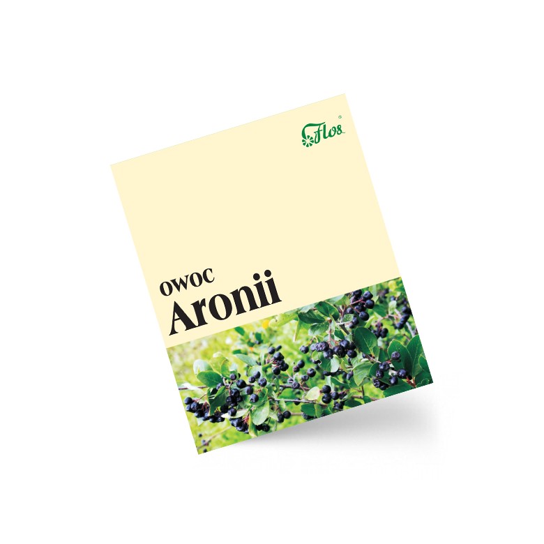 Aronia owoc 50g FLOS - Wiesiołek-Pharma Aronia owoc 50g FLOS - Wiesiołek-Pharma