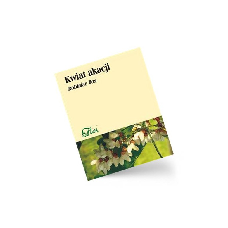 Akacja kwiat 50g FLOS - Wiesiołek-Pharma Akacja kwiat 50g FLOS - Wiesiołek-Pharma