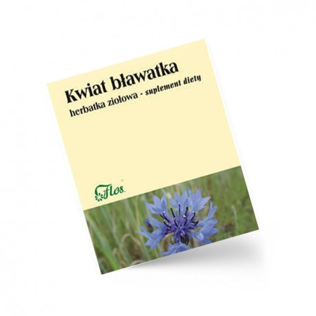 Bławatek kwiat 25g FLOS - Wiesiołek-Pharma