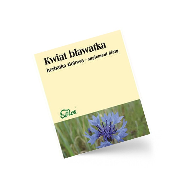 Bławatek kwiat 25g FLOS - Wiesiołek-Pharma