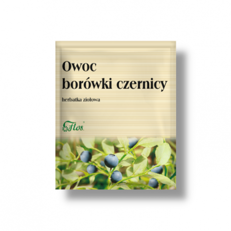 Borówka czernica owoc 25g FLOS - Wiesiołek-Pharma