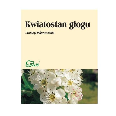 Głóg kwiatostan 50g FLOS - Wiesiołek-Pharma
