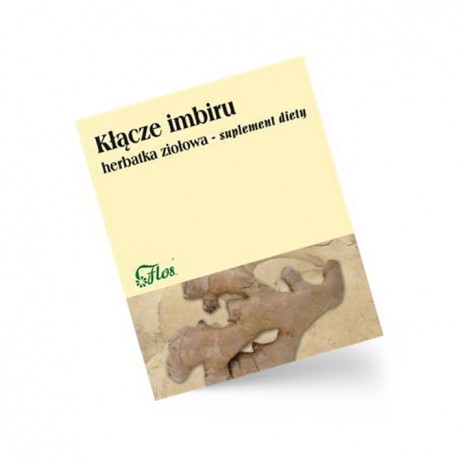 Imbir kłącze FLOS - Wiesiołek-Pharma