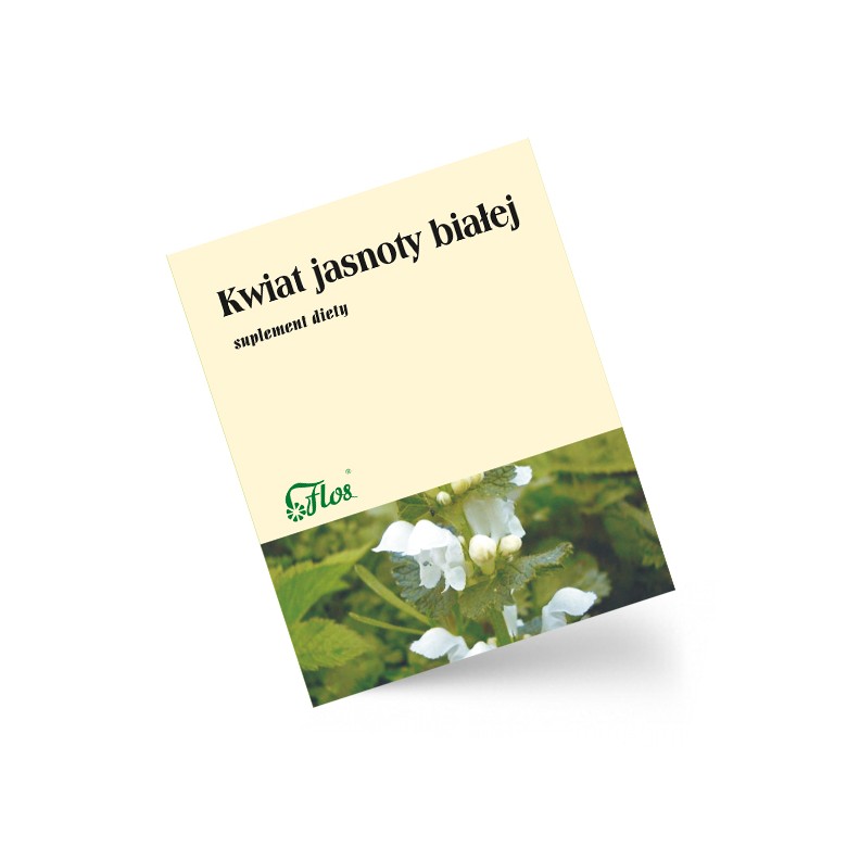 Jasnota biała kwiat 25g FLOS - Wiesiołek-Pharma Jasnota biała kwiat 25g FLOS - Wiesiołek-Pharma