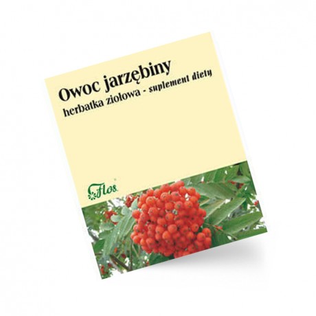 Jarzębina owoc 50g FLOS - Wiesiołek-Pharma
