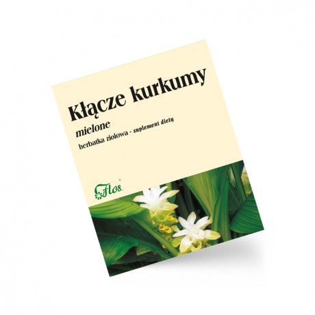 Kurkuma kłącze 80g FLOS - Wiesiołek-Pharma