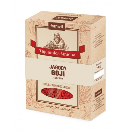 Goji jagody FARM-VIT - Wiesiołek-Pharma