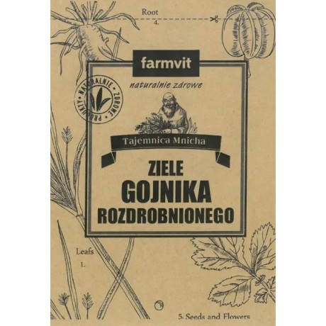 Gojnik ziele rozdrobniony 50g FARM-VIT - Wiesiołek-Pharma