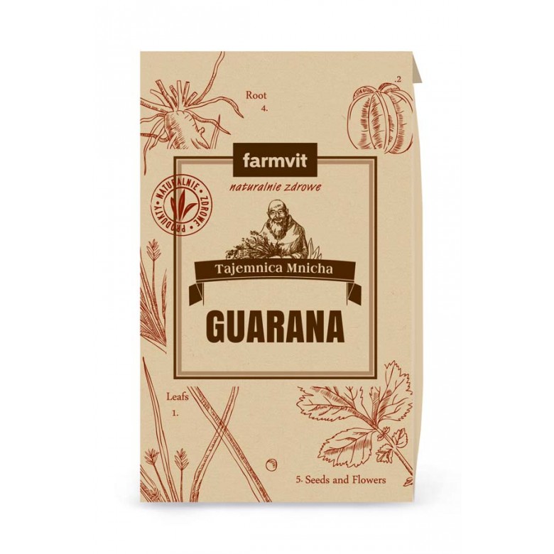 Guarana 100g FARM-VIT - Wiesiołek-Pharma Guarana 100g FARM-VIT - Wiesiołek-Pharma