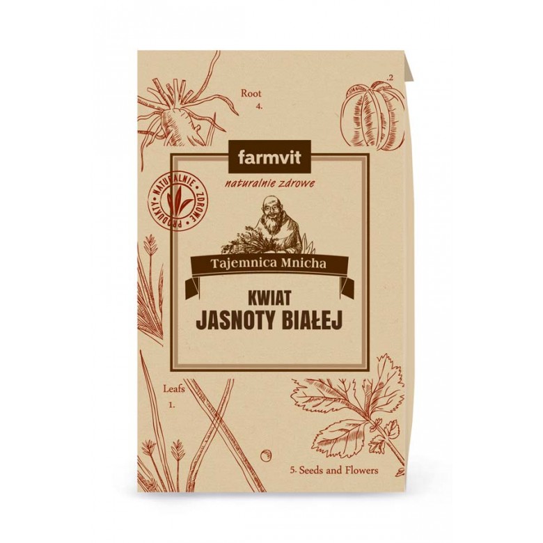 Jasnota biała kwiat 25g FARM-VIT - Wiesiołek-Pharma Jasnota biała kwiat 25g FARM-VIT - Wiesiołek-Pharma