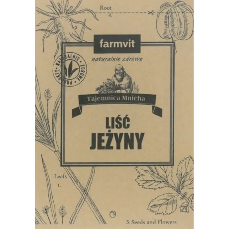 Jeżyna liść 50g FARM-VIT - Wiesiołek-Pharma