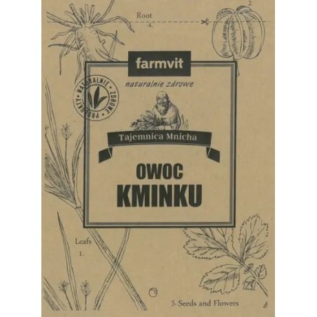 Kminek owoc 50g FARM-VIT - Wiesiołek-Pharma