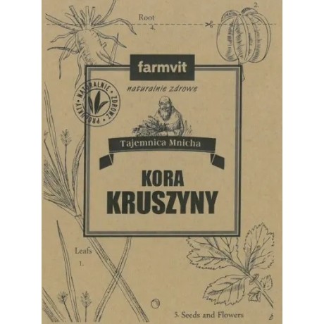 Kruszyna kora 50g FARM-VIT - Wiesiołek-Pharma