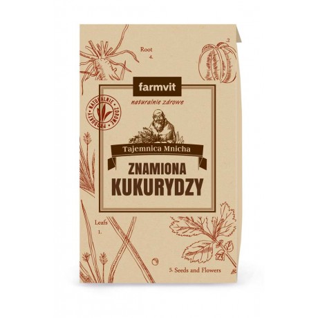Kukurydza znamię 50g FARM-VIT - Wiesiołek-Pharma