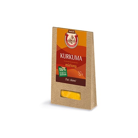 Kurkuma mielona 50g FARM-VIT - Wiesiołek-Pharma